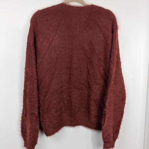 Oversized Fuzzy Cardigan - Picture 3 of 9